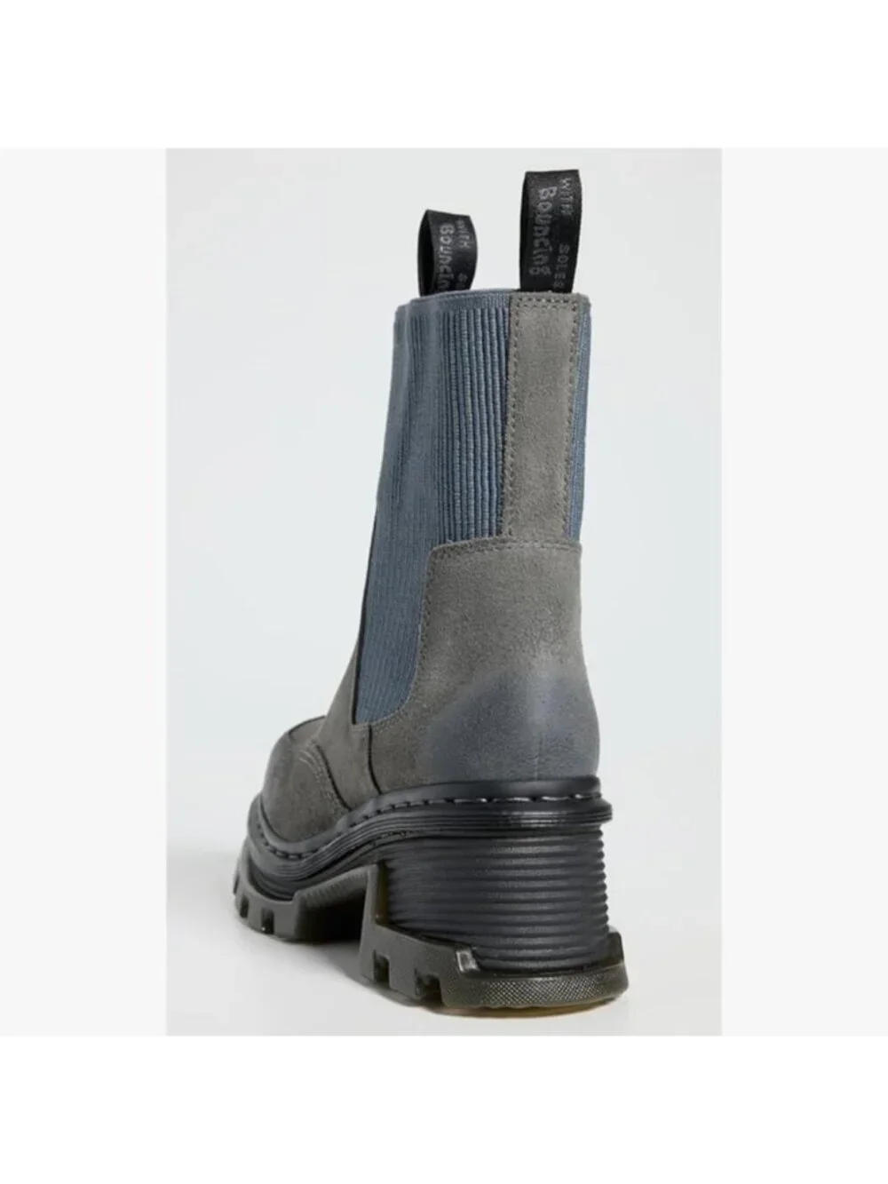 Dr. Martens Corran Chelsea Waxy Suede Heeled Boots